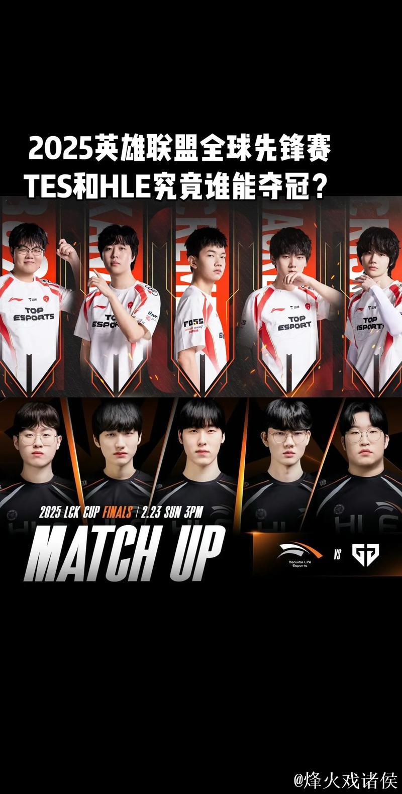 TES发布2025德杯出战名单：上中下替补出战